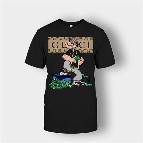gucci popeye t shirt